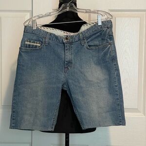 Men’s Custom Made For Vans Blue Denim Jean Shorts